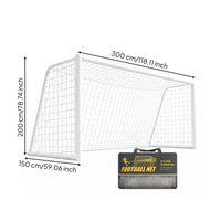 Football Goals Net Heavy Duty Soccer Goals Net Weather-Resistant Sports Gear for Gym