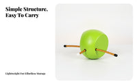 Molded Body Light Green Golf Wrist Coach Golf Swing Training Aid Seam down the Middle Sports Gear Shiny Gold