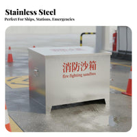 Stainless Steel Sand Box Flood-Control for Industrial Operators, Gas Station