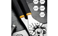 Multifunctional Versatile Wrench Heavy Duty Self-Adjusting Wrench Portable Hand Tool for Mechanics, Automotive, Workshop