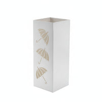 Metal Rain Gear Holder Stand Decorative Square Umbrella Stand Indoor for Entryway
