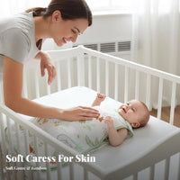 Antipush Design Sleeveless infant Swaddle Breathable textile sleeping bag Easy Diaper changes Sleeping Bag Machine launderable for Newborns, Infants, young children, Air-Conditifirstd Rooms, nightperiod, rest period period, Nursery