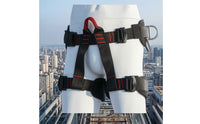 Fall Protection Half-Body Harness Adjustable Harness with D-Rings Reinforced Long-Lasting for Outdoor Work