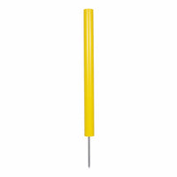 Ground-Inserted Golf Marker Stake Long-Lasting Golf Stake with Metal Spike Weather Resistant Cylindrical for Fairways
