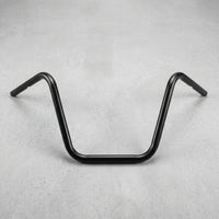 Retro Bent Handlebar Tall Motorcycle Handlebar with Clamp Area Custom Multi Clamp Bar Iron for Riders
