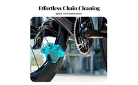 Cycle Chain Cleaner Rotating Brush Bike Chain Cleaning Tool Easy To Use Drivetrain Cleaning Tool