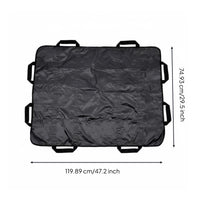 Portable Dog Stretcher Heavy Duty Large Dog Carrying Mat Sturdy Foldable Pet Stretcher Waterproof for Vet Veterinary Facility, Travel