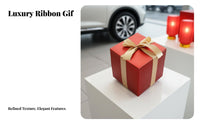 Empty Gift Box decorative item Reusable business Decoration With Ribbon for Grand Opening