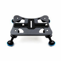 Chassis with 1/4 Mount Sturdy Four-Leg Stand Lightweight Mounting Base for Videographers, Tabletop
