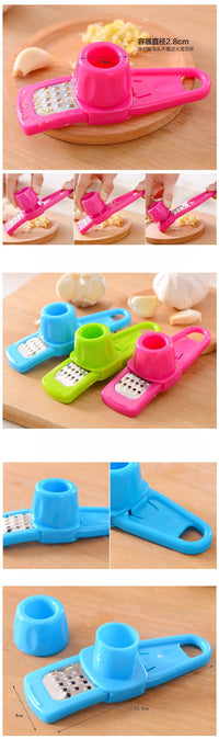Multifunctional Garlic Grater and Slicer