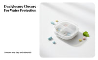 4-Compartment Container Pocket-Sized 4-Compartment Case for tripers