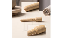 Wooden Teapot Spout Repair Tool Tapered Pottery Spout Shaping Tool Smooth Comfortable Grip for Potters