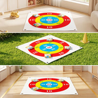 Hanging Target Toss Game with Numbered Target Board with Easy to Learn Sandbag Toss Game Simple for Indoor
