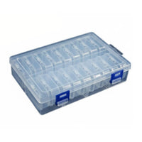Clear Multi-Grid Storage Case Transparent Design Multi-Grid Storage Box Portable