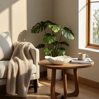 Wavy Fruit Bowl Irregular Carved Decorative Bowl Contemporary Tray for Dining Table