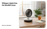 Humidifying Mist Mini Spray Cooling Fan High-Frequency Atomization Portable Misting Fan 3-Speed Control for Office, Bedroom, Dorm Room