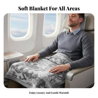 Lightweight rest Blanket multi-functional Portable Cover small-sized for Sofa, @adventureers