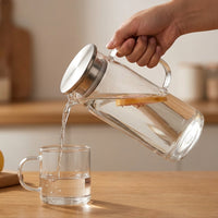glass pitcher