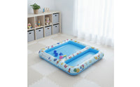 Portable Sand and Water Pool Lightweight Inflatable Play Basin Compact Safe for Garden