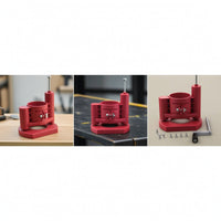 Quick-Adjust Router Lift Base Adjustable Router Lift Rust-Resistant Tool Non-Slip for Woodworkers, Carpenters, DIYers, Workshop
