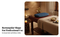 High Resilience Rectangular Beauty Bed Pillow Breathable Anti-Collapse Lash Pillow Skin-Friendly Material for Beauticians, Estheticians