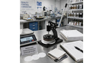 Manual Sample Cutter with Lever Heavy-Duty Circular Sample Cutter Clean Tool for Technicians, Production Floors