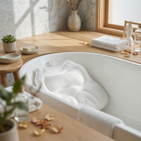 Bathtub Pillow Breathable Bath Neck Pillow Quick-Drying