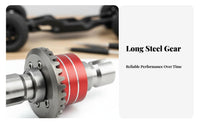 RC Car Front Rear Differential Universal Fit Front Rear Differential High Durability Steel Bevel Gear for Outdoor Bashing