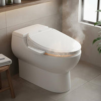 Temperature Control Bidet Toilet Seat Self-Cleaning Nozzle Heated Bidet Toilet Multiple Wash Modes Bathroom Fixture