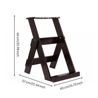 Wood Golf Club Rack Folding Golf Bag Storage Rack
