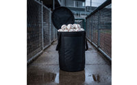 Sports Ball Storage Bag Structured Cylindrical Ball Bag Large Capacity Lightweight for Coaches, Gym, Athletic Field