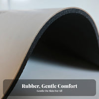 Natural Rubber Material Mini Stretching Mat Non-Slip Headstand Support Pad Sweat-Absorbent for Yogis