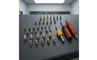 39 Pieces Refrigeration Component Core Assortment with Removal Tools Metal Climate Control Refrigeration Component Core Kit Threaded Hardware