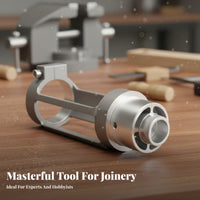 Precise Drilling Square Hole Drill Adapter Efficient & Convenient Square Mortiser Adapter Easy to Install for Woodworkers, Furniture Making