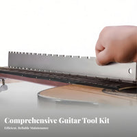 5 Pieces Fretboard Protectors Guitar Fret Leveling Tool Kit All-in-Single Guitar Fretwork Tool Set Professional Grade for Workshop