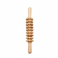 5 Pieces Skin Firming Wooden Massage Roller Set Polished Finish Maderotherapy Tool Kit Ergonomic Design Maderoterapia Kit for Women, Men, Spa