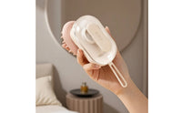 Compact Foaming Shampoo Brush Portable Head Massager Brush Lightweight Electric Scalp Massager Ergonomic for Shower