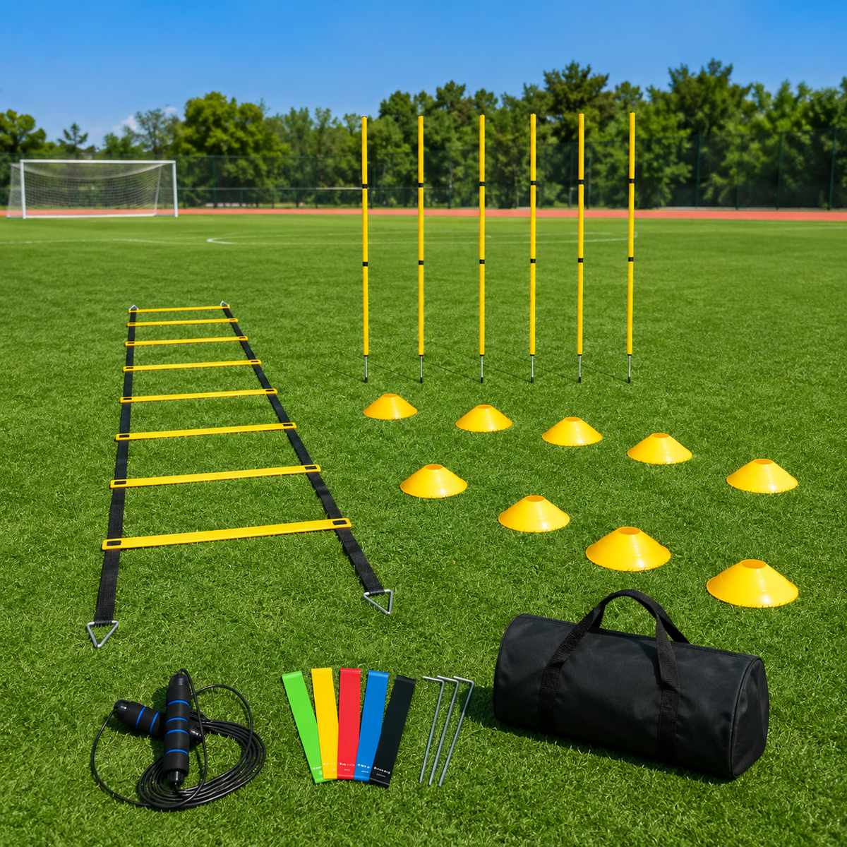 fitness equipment set