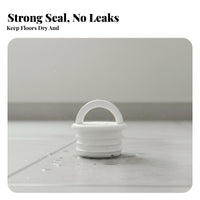 Leak-Proof Seal Mop Pail Drain Plug Leakproof Rotating Mop Pail Stopper Easy Pull Loop for Cleaners, DIY Repairers, Bathroom, Garage, Office