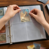 A4 Photo Album Pages for Postcards, Photocards, and Collectibles - Single-Sided Storage for 3, 4, 5, 6-inch Photos