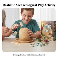 12 Pieces Dinosaur Prehistoric Dig Kit-Shaped Dig Kit Excavate Kit Includes Excavateging Tools Dino Prehistoric Dig Kit-Shaped