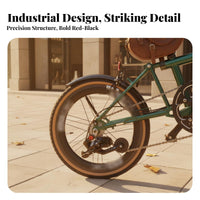 Folding Bike Derailleur Kit Aluminum Alloy External Rear Derailleur Set Cycle Drivetrain Modification Kit Multi-Speed