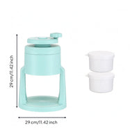 Hand-Crank Ice Crusher Compact Manual Ice Crusher Easy to Use Home Kitchen Appliance