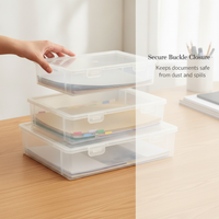 Document Storage Box for Important Family Files Certificates and Birth Certificates