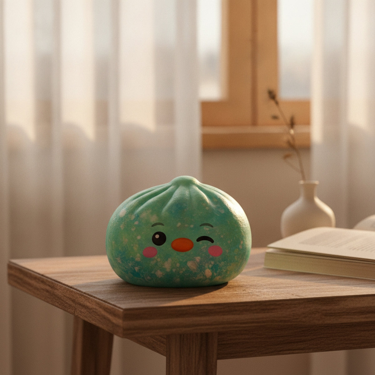 Sensory Play Bun Squishy Soft Dumpling Press Toy for Office, Classroom, Travel