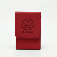 Leatherette Divination Card Box Long-Lasting Divination Card Case Sturdy Secure for Desktop