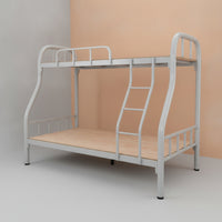 Bunk Bed Frame Space-Saving Bunk Bed Metal Furniture for Kids, Students, Shared Bedroom, Dorm Room