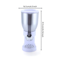 Cereal Dispenser Space-Saving Dry Food Dispenser Manual for Buffet