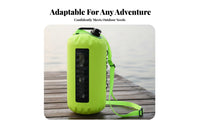 High Buoyancy Outdoor Water Swimming Buoy Multifunctional Outdoor Water Swim Buoy Large Capacity for Triathletes, Camping, Kayaking, Boating