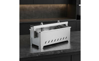 Stainless Steel Meat Forming Press Commercial Grade Meat Forming Form Easy Demolding Rectangular Food Press for Home Cooks, Chefs, Restaurant